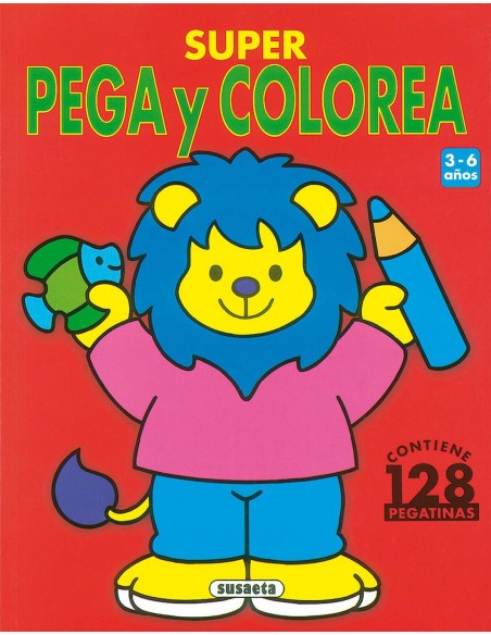 Super pega y colorea nº 2